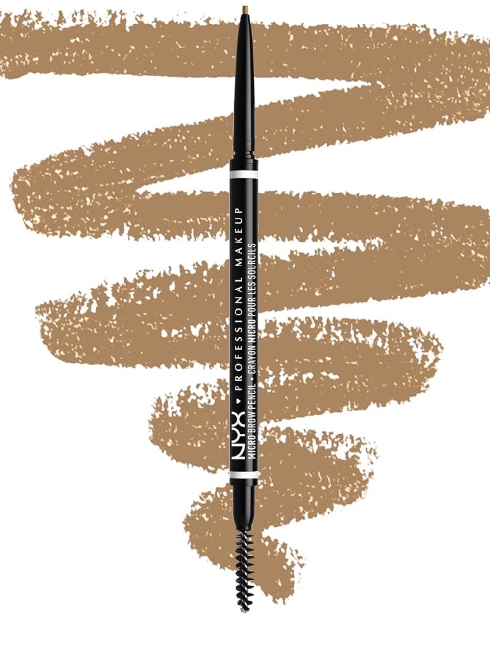 NYX PROFESSIONAL MAKEUP Micro Brow Pencil with Precision Tip, Blonde new